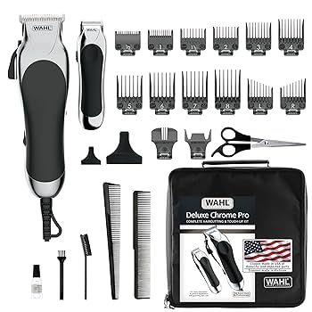 Amazon.com: Wahl Clipper USA Deluxe Corded Chrome Pro